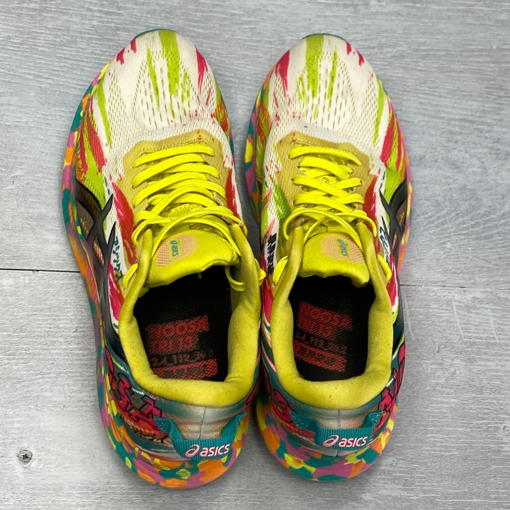 Asics Noosa Tri 13 Running Shoes Womens Multi Color Graphic Sneakers 1012B013 - Picture 10 of 11